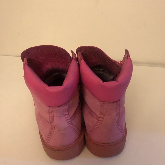 Size 4.5 women’s Pink Timberland ladies boots - Picture 5 of 6
